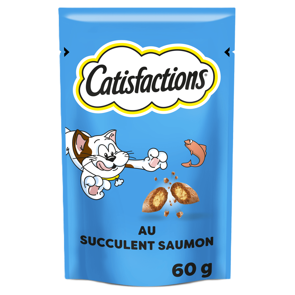 Friandises saveur saumon pour chat et chaton - brand image